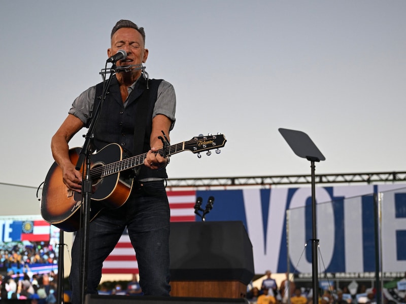 Springsteen hält Trump für einen Tyrannen (Bild: APA Pool/AFP/Drew ANGERER)