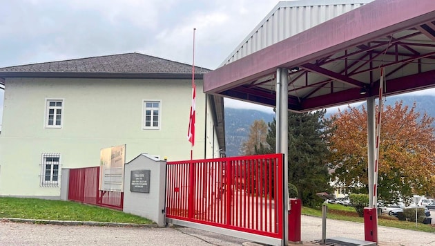 The fatal shot was fired in the Türk barracks in Spittal in the afternoon. According to the suspected shooter, it was an accident, according to the judiciary it was probably intentional. (Bild: Elisa Aschbacher)