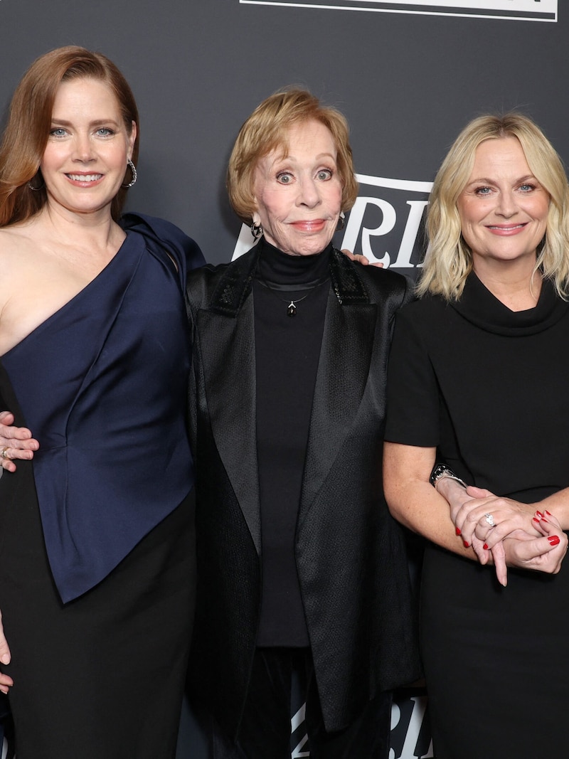 Amy Adams, Carol Burnett and Amy Poehler (Bild: APA Pool/Getty Images via AFP/GETTY IMAGES/JC Olivera)