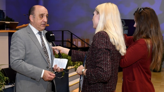 Walter Seböck, Head of the Center for Infrastructural Security in an interview with krone.tv.