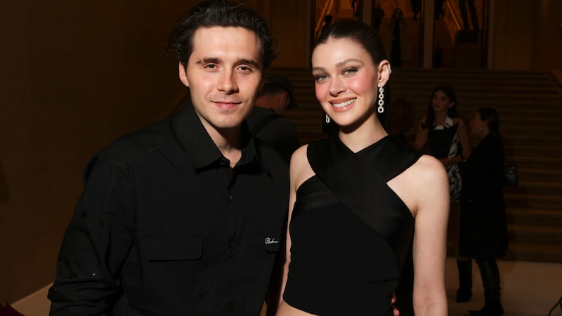 Brooklyn Beckham ist seit 2022 mit Nicola Peltz verheiratet. (Bild: APA/Vianney Le Caer/Invision/AP)