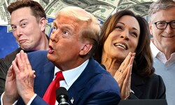 Milliardäre lassen Wahlkampf-Geld regnen: Musk für Trump, Gates (re.) für Harris.