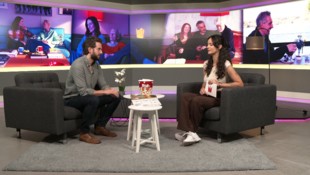 „Krone“ Kino- und Streaming-Experte Kálmán Gergely im Talk mit krone.tv-Moderatorin Annie Müller ...