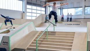 Reichlich Platz für Grinds, Flips und mehr Skateboard-Tricks (Bild: Stadt Wien/Markus Wache)