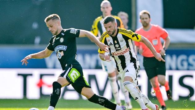 Der LASK ist heute gegen Meister Sturm gefordert. (Bild: GEPA pictures)