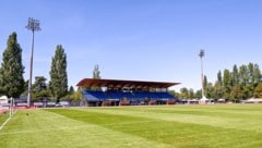 Noch ist es ruhige im ImmoAgentur-Stadion – das wird sich am Samstagabend beim Derby aber ändern. (Bild: GEPA pictures)