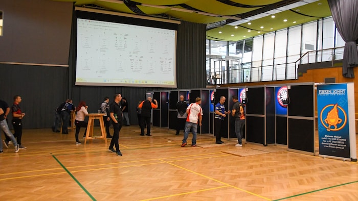 Local inspection of the darts in Söding