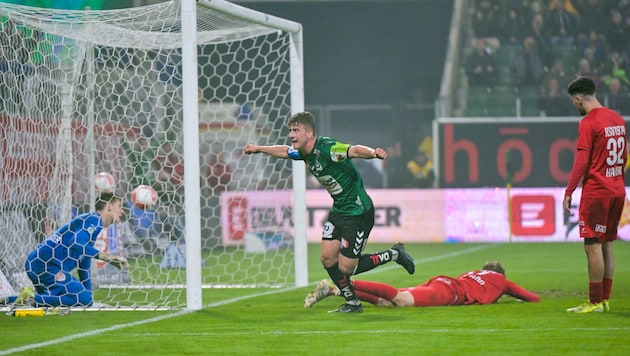 SV Ried have returned to winning ways in the 2nd Football League after three games without a win. (Bild: GEPA/GEPA pictures)