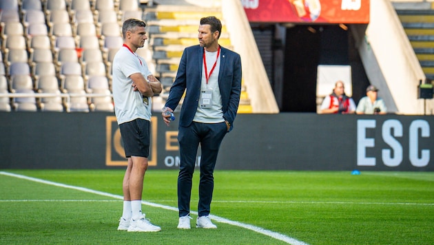 Markus Katzer und Robert Klauß (Bild: GEPA)