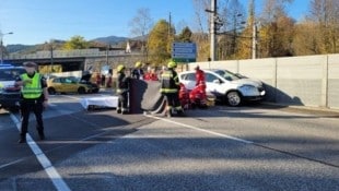 Die Feuerwehr der Stadt Kapfenberg war im Einsatz. (Bild: Stadtfeuerwehr Kapfenberg)