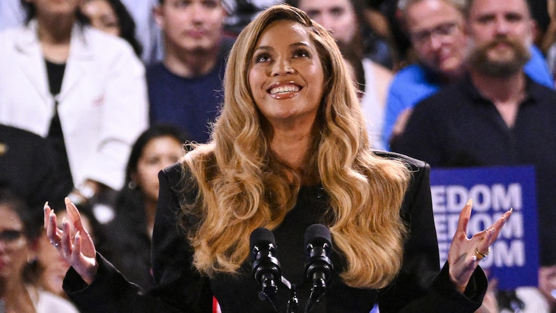 US pop star Beyoncé has backed Kamala Harris in her battle to win the White House. (Bild: AFP/Miguel J. Rodriguez Carrillo)