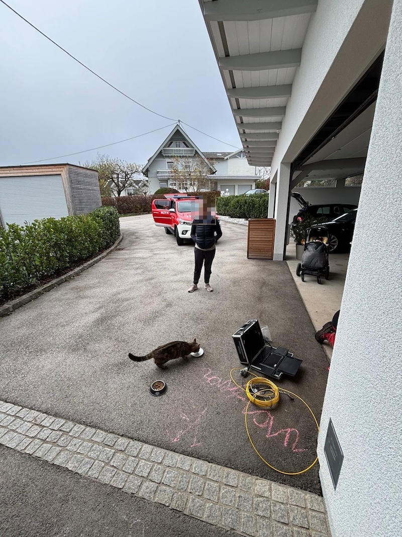 Das Essen nach der Rettung schmeckte. (Bild: FF Ludmannsdorf, Krone KREATIV)