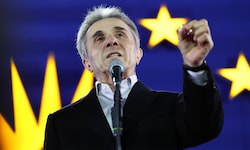 Die Wahlleitung in Georgien erklärte die Regierungspartei Georgischer Traum des Milliardärs ...