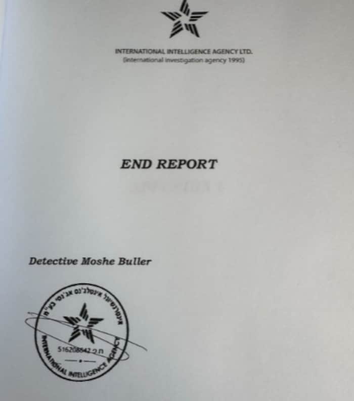 „Detective Buller“ lieferte einen Report ab.