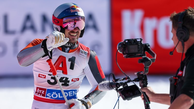 Marcel Hirscher scored points in Sölden. (Bild: GEPA)