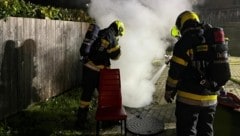 Die Feuerwehr konnte die Brände rasch löschen. (Bild: Freiwillige Feuerwehr Deutschfeistritz)