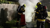 Die Feuerwehr konnte die Brände rasch löschen.