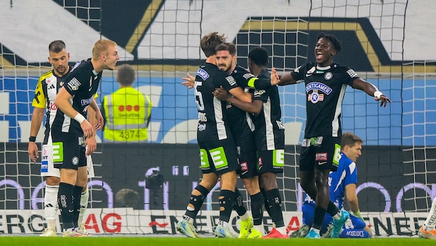 Sturm Graz gewinnt das Abendspiel beim LASK. (Bild: GEPA pictures)