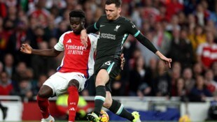 Punkteteilung zwischen Arsenal und Liverpool