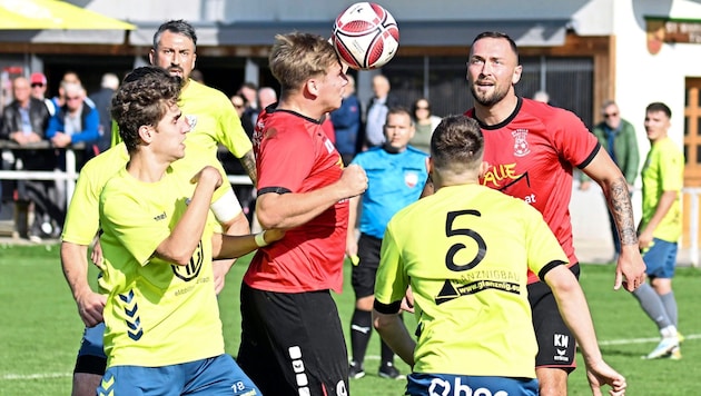 The derby between Maria Gail and Admira Villach was a hotly contested affair. (Bild: Sobe Hermann/Ersteller : Hermann Sobe , 9232 Rosegg, Urheberrecht , Credit -Photo by Medienservice HS H.Sobe)