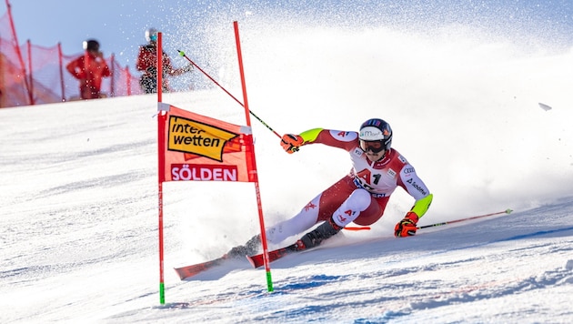 "I did my thing," says a satisfied Patrick Feuerstein. (Bild: APA/EXPA/JOHANN GRODER)