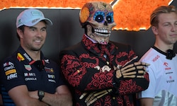 Zwischen Sergio Perez (links) und Liam Lawson (rechts) hat es ordentlich gekracht. 
