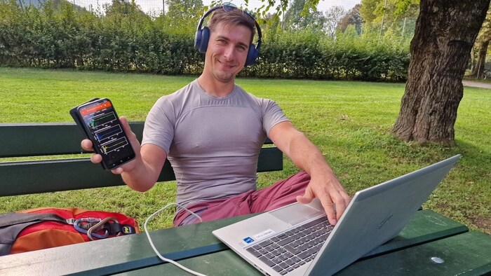 Sascha Fink is part of the research team for "FHysioCheck".