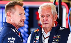 Helmut Marko (rechts) kann die Strafen gegen Max Verstappen nachvollziehen, lässt bei Red Bull ...