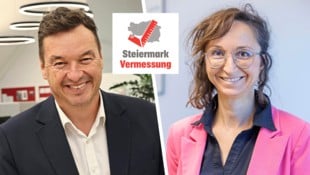 Jochen Bocksruker (49) und Christina Winter da Silva (39) wollen für die SPÖ in den Landtag. (Bild: Krone KREATIV/Christian Jauschowetz, Erwin Scheriau)