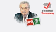 SPÖ-Chef Anton Lang sieht sich im Dreikampf um den Wahlsieg am 24. November.  (Bild: Krone KREATIV/Christian Jauschowetz)