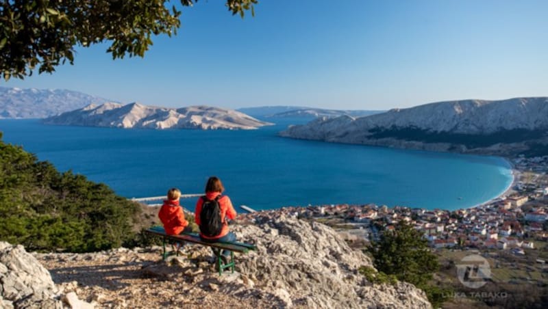 Baška, Krk (Bild: Luka Tabako Tourismusverband der Region Kvarner)