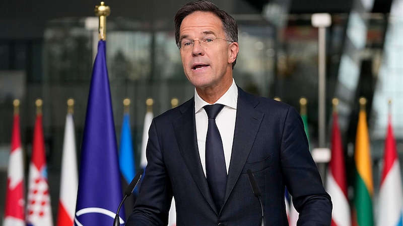 NATO-Generalsekretär Mark Rutte (Bild: APA/AP)