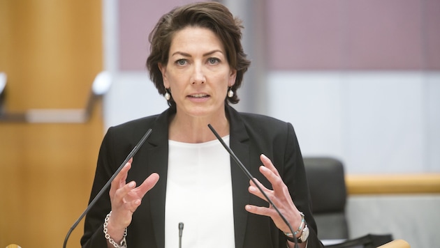 ÖVP-Klubobfrau Veronika Marte sieht die Landesregierung entlastet.