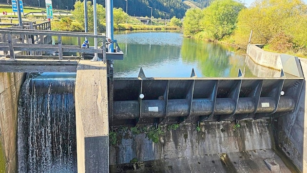 Das ist in Kammern das privat betriebene Wasserkraftwerk. (Bild: Alexander Windbichler)