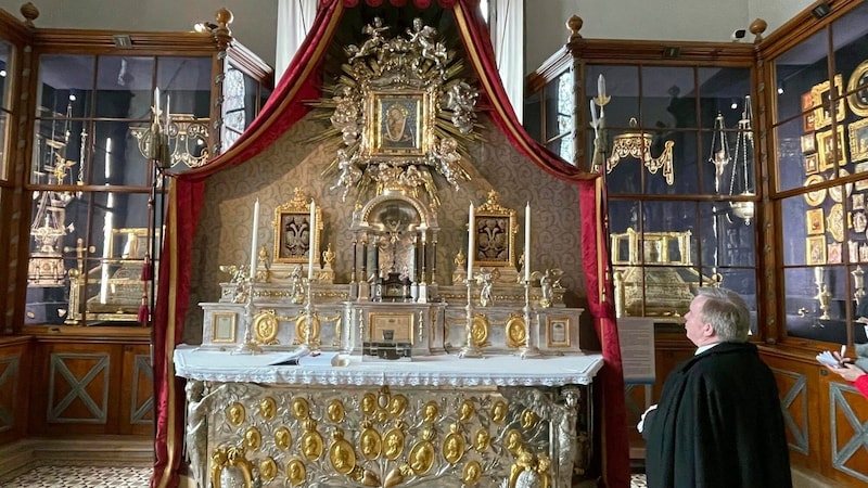 Die Schatzkammer der Basilika Mariazell (Bild: Pail Sepp/Sepp Pail)