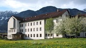 Die Missionare nehmen Abschied aus Absam.