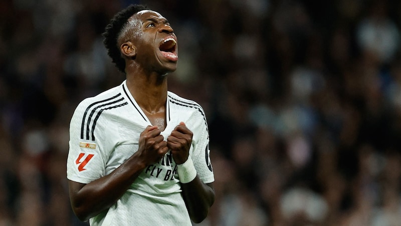 Vinicius Junior (Bild: AFP/APA/OSCAR DEL POZO)