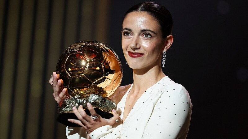 Weltfußballerin Aitana Bonmati (Bild: AFP)