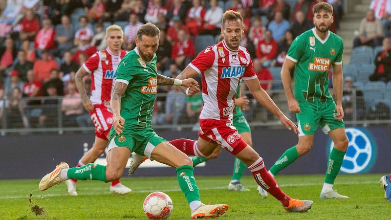 Guido Burgstaller also struggled in Graz - he scored just once in nine league games. (Bild: GEPA/GEPA pictures)