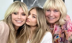 Heidi Klum wird bald nicht nur mit Tochter Leni, sondern auch mit Mama Erna auf Fotos für die ...