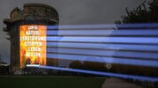 Greenpeace macht mit einer Projektion in Wien auf Anliegen aufmerksam