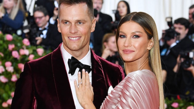 Tom Brady responded to his ex-wife Gisele Bündchen's baby news with a thoughtful message. (Bild: APA/Getty Images via AFP/GETTY IMAGES/Dimitrios Kambouris)