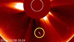 (Bild: ESA/NASA/SOHO, krone.at-Grafik)