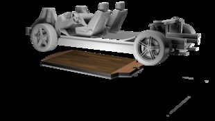 Bald Realität: Batteriewanne aus Holz für einen Pkw