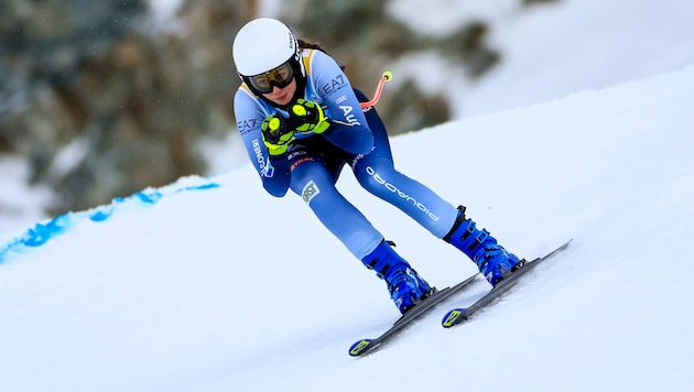 Matilde Lorenzi succumbed to her serious injuries after a training crash. (Bild: GEPA/GEPA pictures)