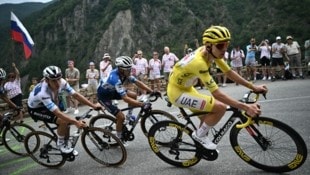 Die 112. Tour de France geht von 26. Juli bis 3. August 2025 über die Bühne.  (Bild: AFP/APA/Marco BERTORELLO)