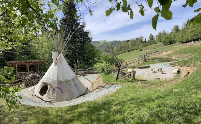 Spielerisch wird in diesem Camp die Natur den Kindern näher gebracht. 