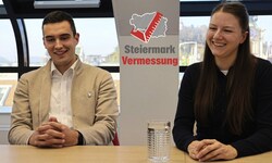 Antonia Herunter ist Obfrau der JVP, Raphael Scheucher Bürgermeister in Halbenrain. 