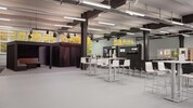 Auf den rund 800 Quadratmetern werden am Campus in Geislingen künftig Schulungen und ...