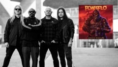 All-Star-Band mit Spaß am Lärm und der gemeinsamen musikalischen Ertüchtigung: Powerflo rund um Cypress Hills Sen Dog und Biohazards Billy Graziadei (Mitte). (Bild: Krone KREATIV/Powerflo und New Damage Records)